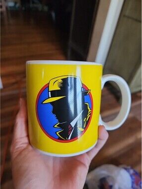 Collectible Walt Disney Dick Tracy Coffee Mug Tea Cup by Applause Inc